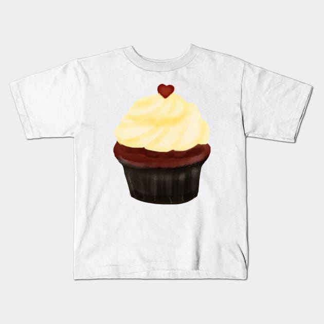 Cupcake Kids T-Shirt by melissamiddle